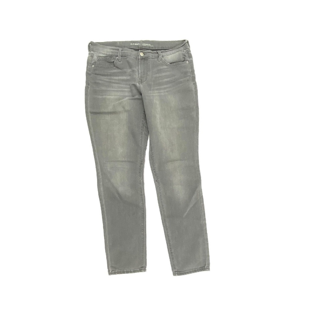 Old Navy Original Mid Rise Skinny‎ Women's size 6 Gray Denim jeans